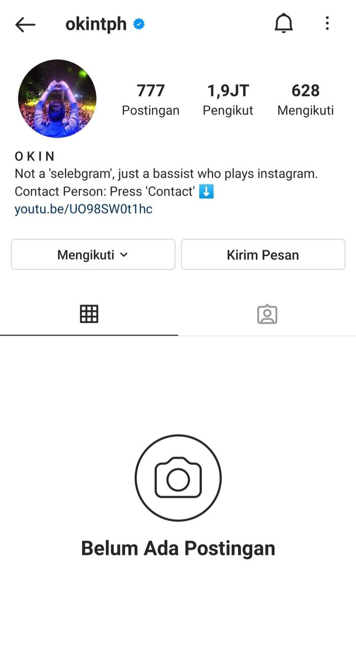 Akun Instagram Niko Al Hakim