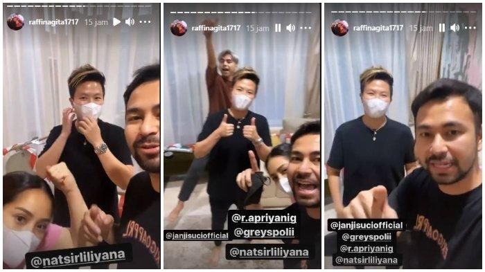 Liliana Natsir saat berkunjung ke rumah Raffi Ahmad