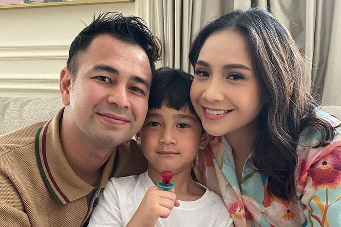 Raffi Ahmad, Rafathar dan Nagita Slavina.