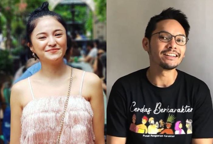 Kolase foto Marshanda dan Ben Kasyafani