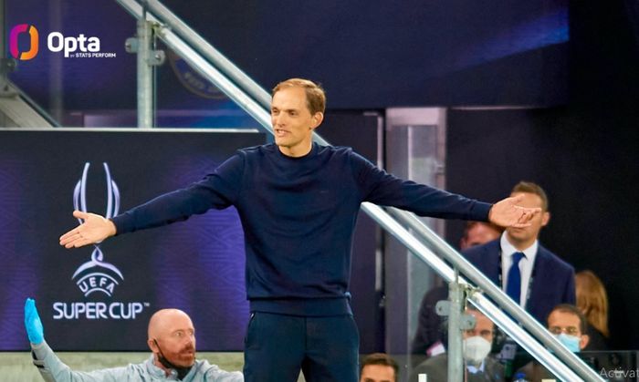 Thomas Tuchel resmi menjadi pelatih Chelsea pertama yang sanggup mengawinkan trofi Liga Champions dan Piala Super Eropa.