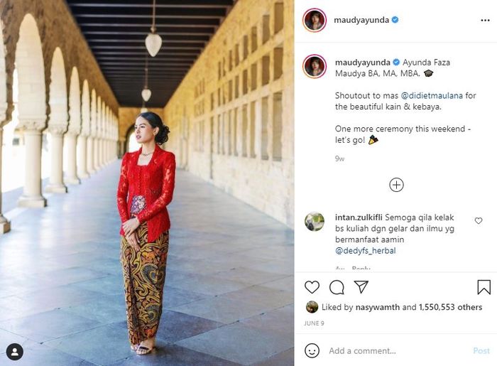 Gelar Maudy Ayunda