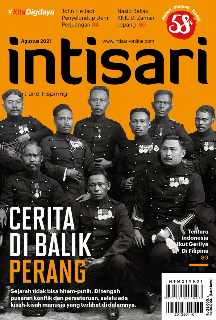 INTISARI Edisi Agustus 2021, bertajuk editorial 'Cerita di balik Perang'. Ada cerita manusia dalam setiap pusaran perseteruan.