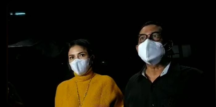 Nikita Mirzani saat Grid.ID temui di Polres Metro Jakarta Selatan, Senin (16/8/2021).