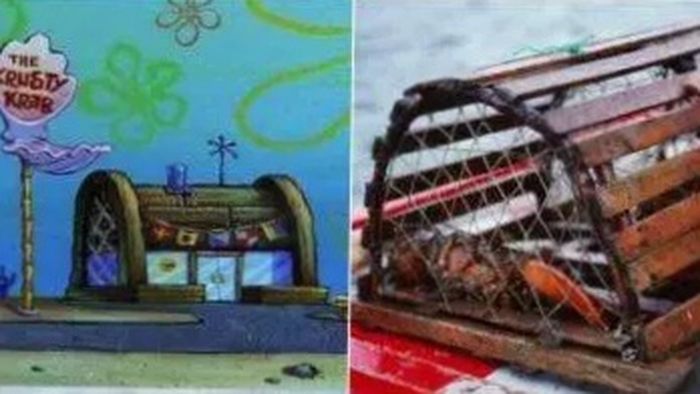 Krusty Krab mirip perangkap kepiting
