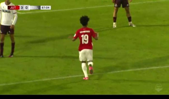 Tangkapan layar Bagus Kahdi Debut bersama Jong FC Utrecht