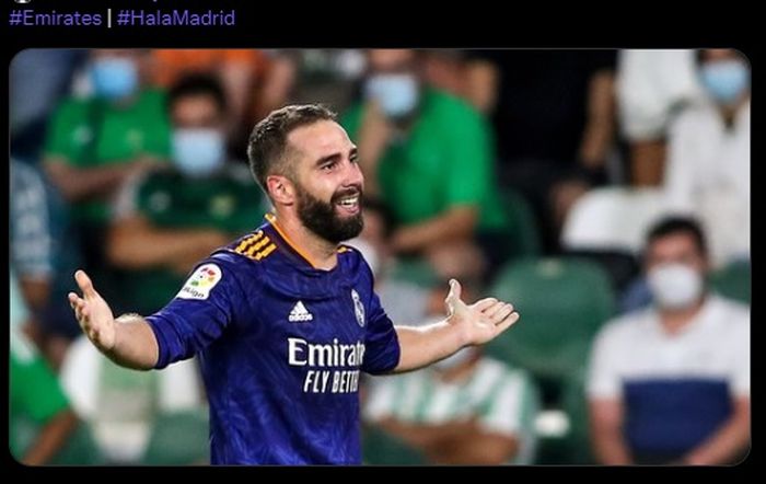 Wing-back andalan Real Madrid, Dani Carvajal