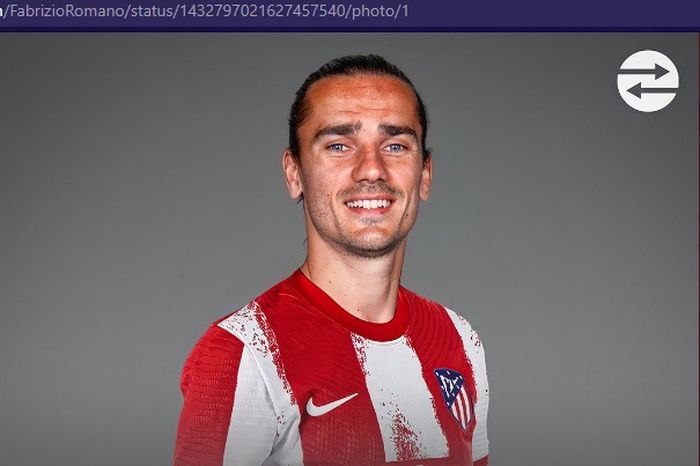 Antoine Griezmann resmi dipinjamkan Barcelona ke Atletico Madrid.