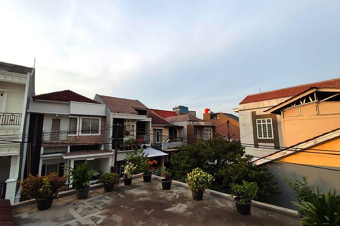 Hasil foto menggunakan kamera ultra-wide angle Mi 11 Lite.