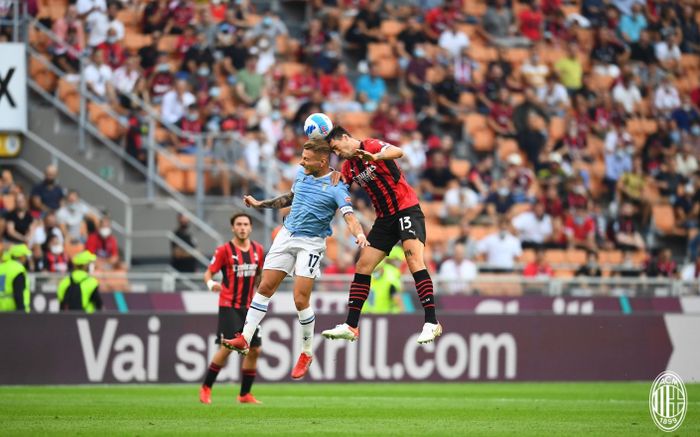 AC Milan unggul 1-0 atas Lazio di babak pertama berkat Rafael Leao.