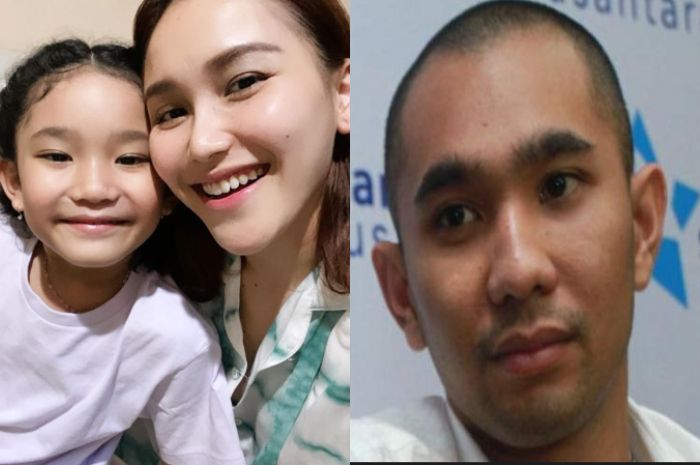 Kolase Foto Bilqis Khumaira Razak, Ayu Ting Ting dan Enji Baskoro.