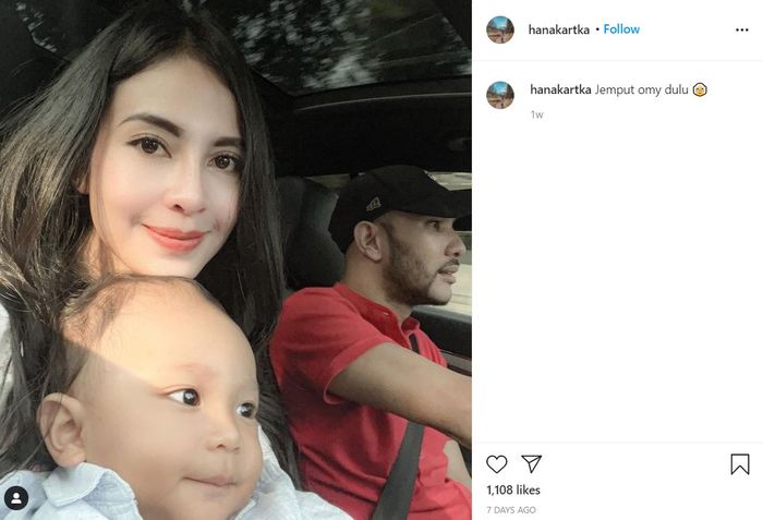 Unggahan istri Enji Baskoro 