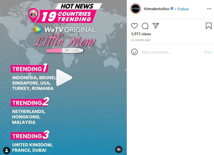 Web series Little Mom kembali jadi trending topic dunia