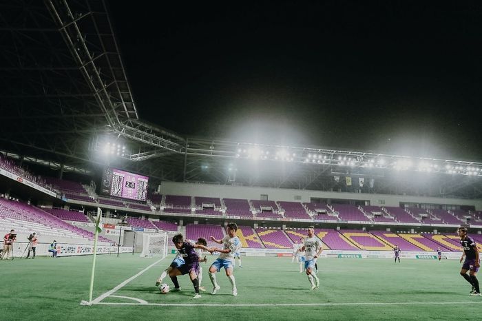 Salah satu stadion milik klub Liga Jepang, Sanga Stadium by Kyocera.