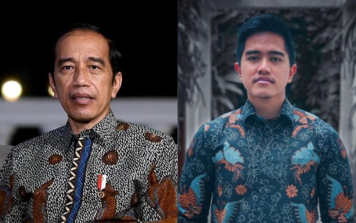 Presiden Jokowi dan Kaesang Pangarep