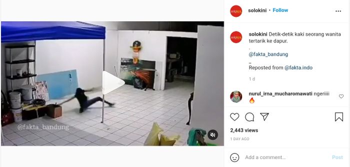 Pngalaman horor seorang wanita dengan makhluk ghaib