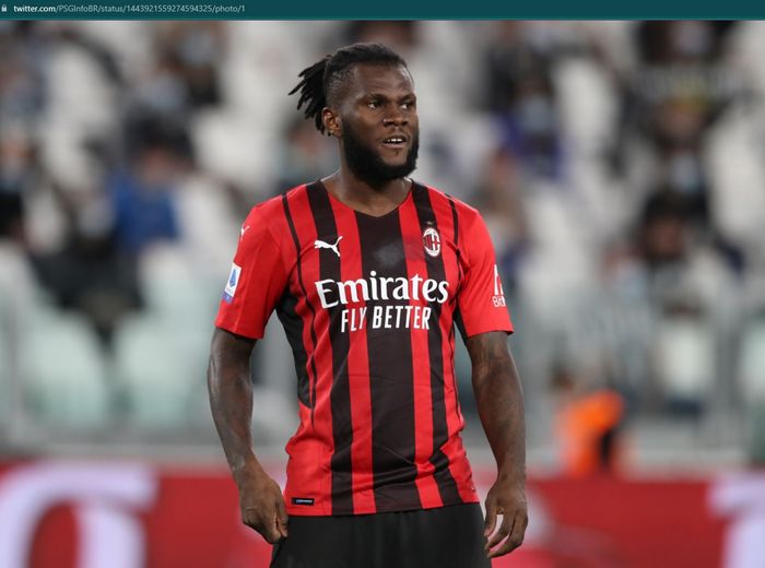 Gelandang tengah AC Milan, Franck Kessie, dalam masa-masa kontrak terakhir.