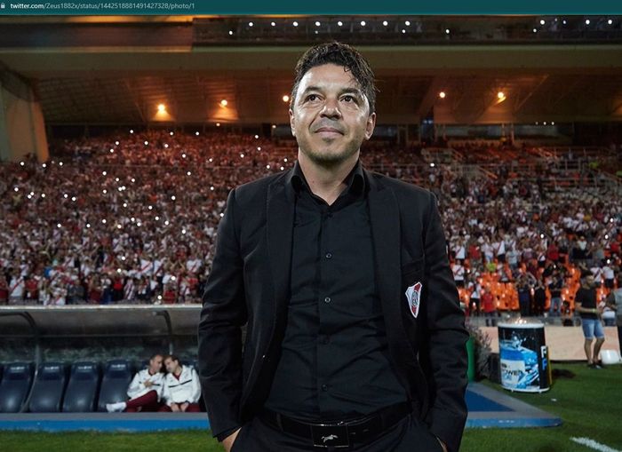 Pelatih River Plate, Marcelo Gallardo, dirumorkan bakal menggantikan posisi Ronald Koeman di Barcelona.