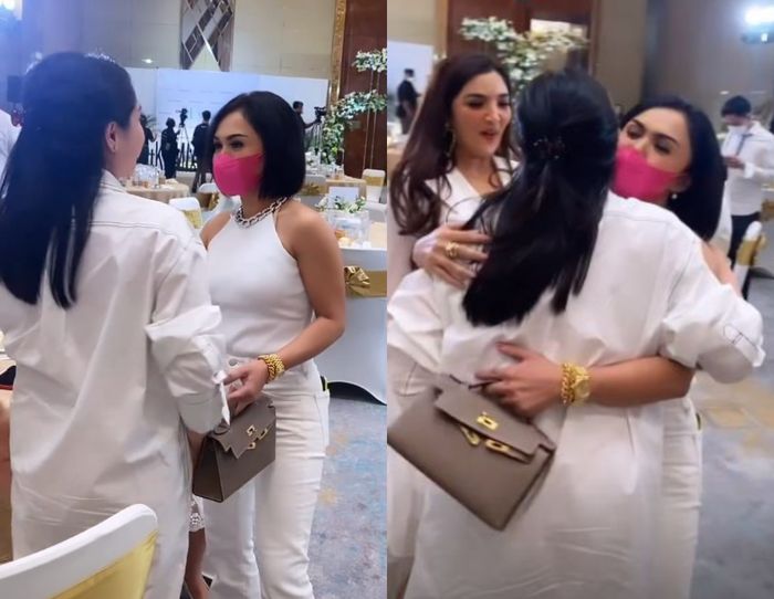 Pertemuan Nagita Slavina dan Yuni Shara