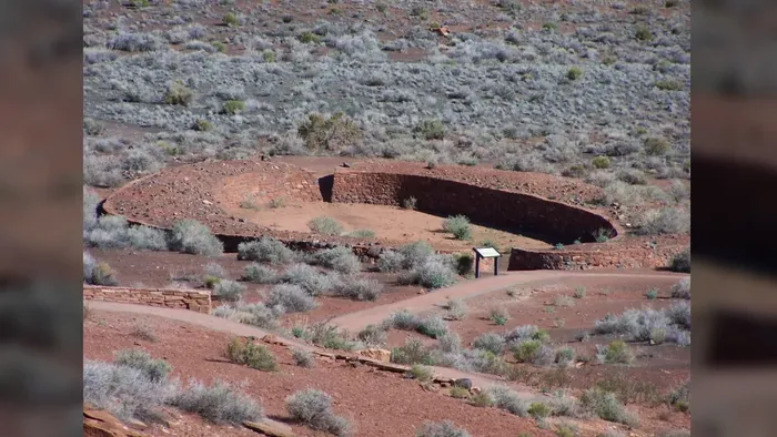 Situs kono Wupatki National Monument di Arizona, Amerika Serikat.