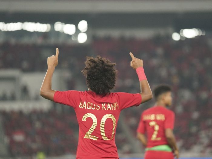 Penyerang timnas U-23 Indonesia, Amiruddin Bagus Kahfi.