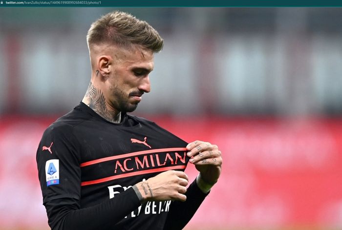 Winger AC Milan, Samu Castillejo.