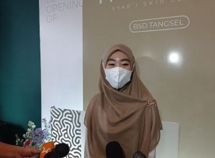 Larissa Chou saat ditemui di BSD, Tangerang Selatan, Senin (18/10/2021).  