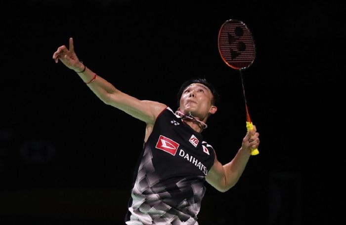 Kento Momota, pebulu tangkis andalan utama Jepang.