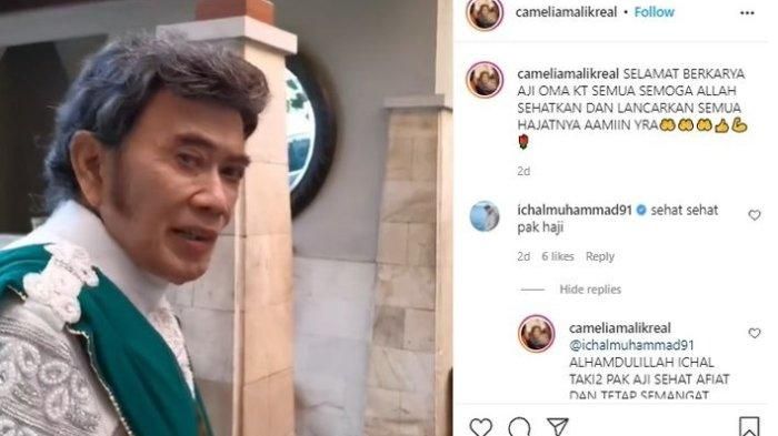 Camelia Malik panjatkan doa untuk kesehatan Rhoma Irama.