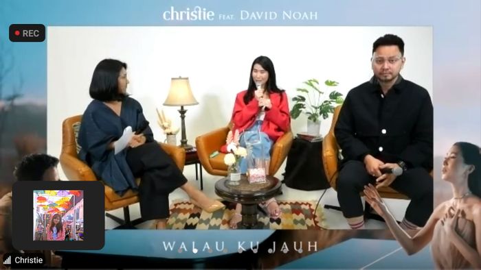 Christie dalam Live Zoom, Rabu (3/12/2021).