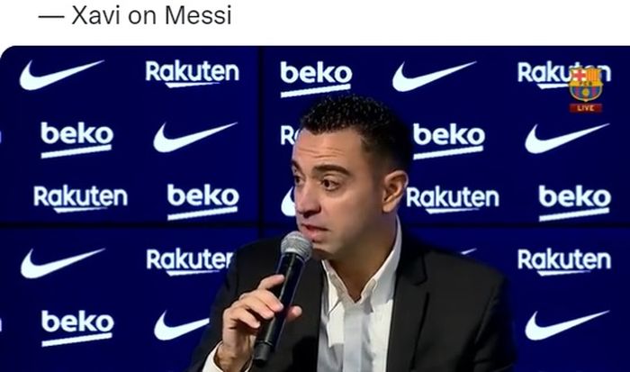 Pelatih baru Barcelona, Xavi Hernandez.