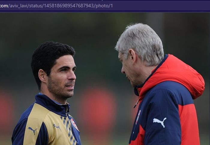 Pelatih Arsenal, Mikel Arteta, mengutarakan harapannya agar Arsene Wenger kembali ke Emirates Stadium. 