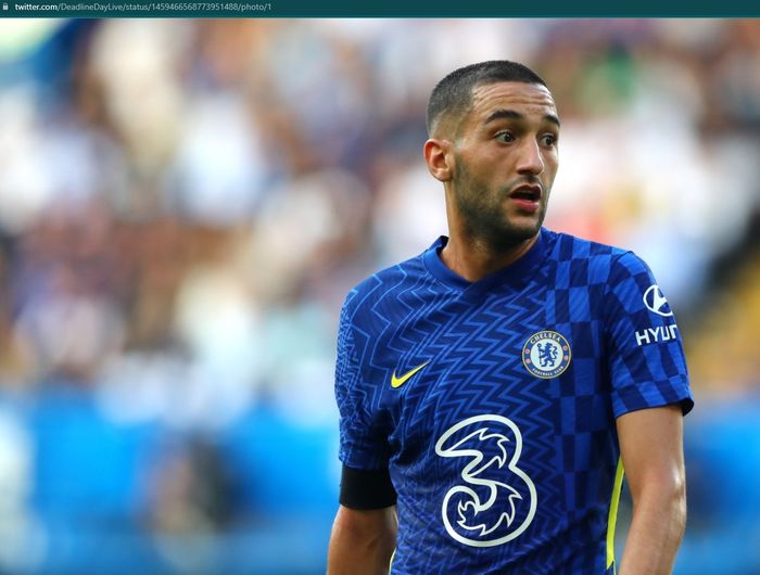 Winger Chelsea, Hakim Ziyech.