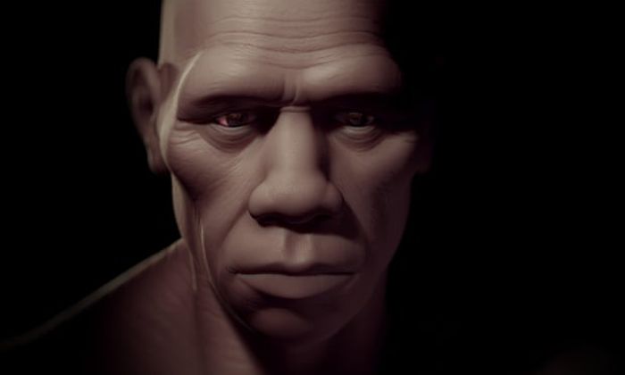 Penggambaran Homo sapiens, atau manusia modern.