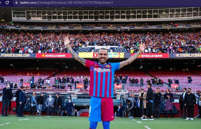 Bek Barcelona, Dani Alves.