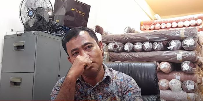 Ayah Bibi Andriansyah, Faisal, saat diwawancara soal Doddy Soedrajat
