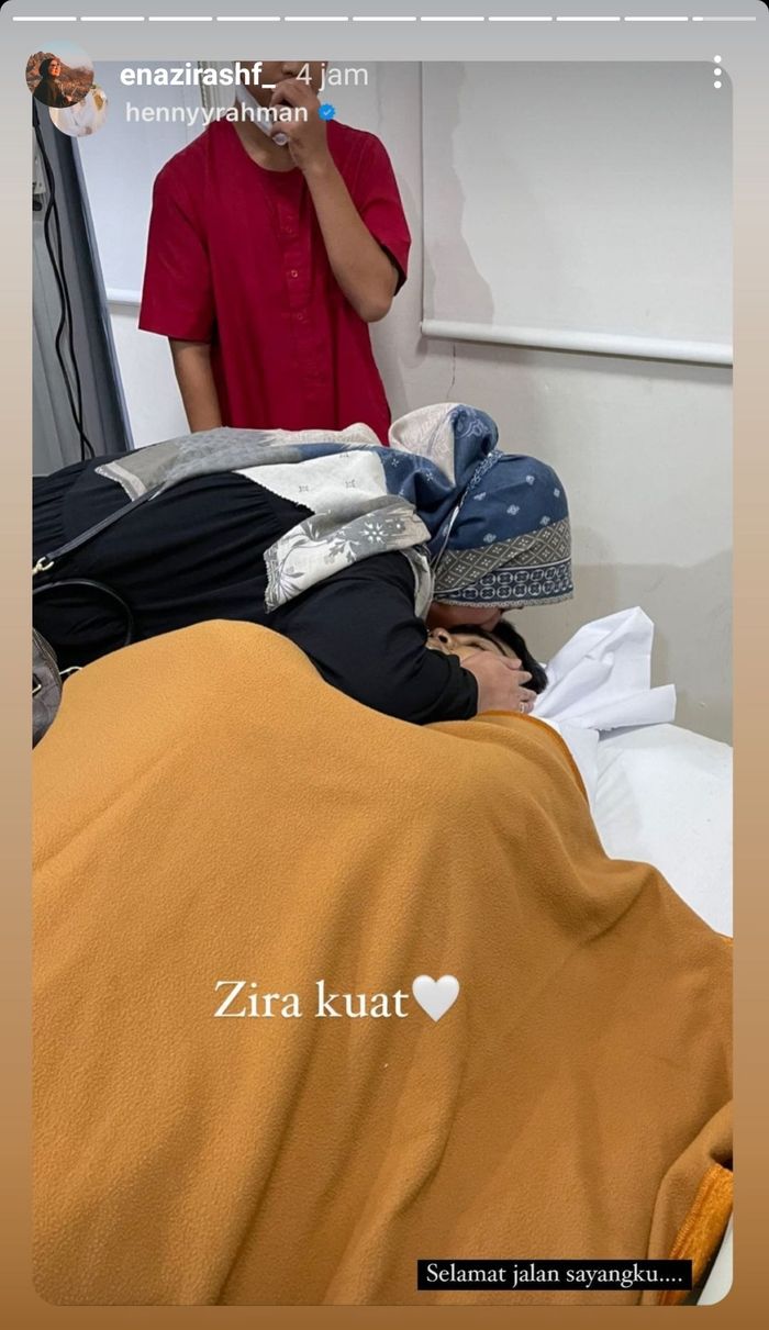 Foto terakhir Nadzira Shafa bersama Ameer Azzikra.