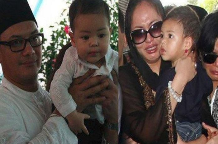 Angelina Sondakh harus terpisah sang buah hati, Keanu Massaid yang saat itu baru berusia 3 tahun.