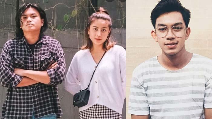 Gaga (kanan) dan Gangga (rambut gondrong), Awkarin kesal pacarnya dituding sebabkan Laura Anna lumpuh 