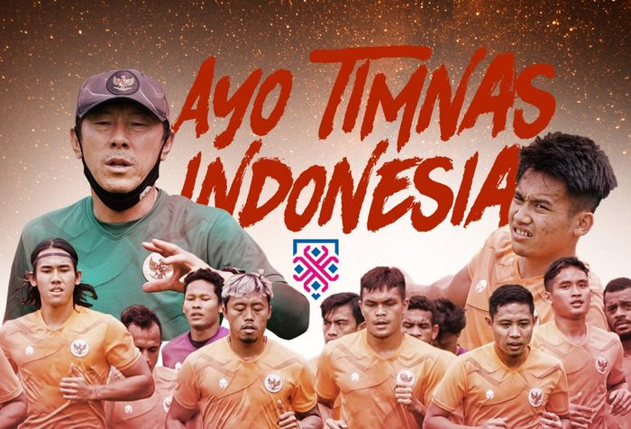 Ilustrasi Timnas Indonesia di Piala AFF 2020.