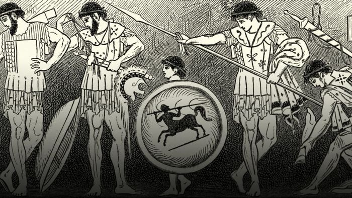 Prajurit Spartan telah dididik sejak mereka anak-anak.