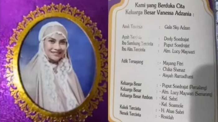 Buku yasin Vanessa Angel