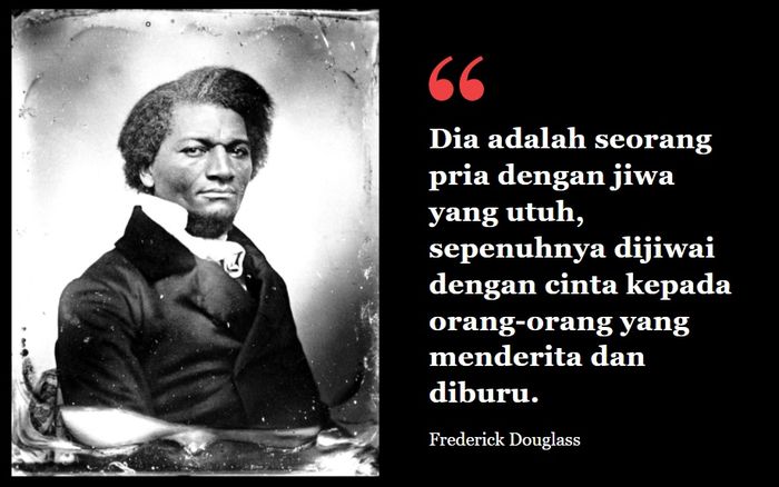 Frederick Douglas tentang David Ruggles.