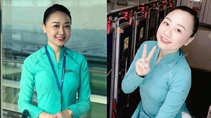 Sosok pramugari Bich Huong sebelum kecelakaan 