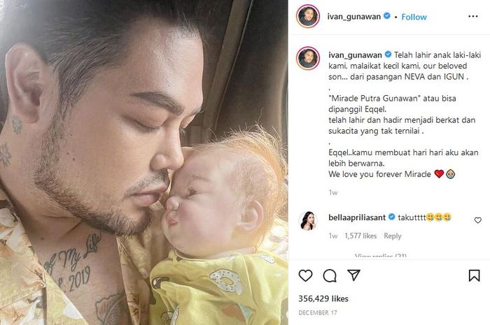 Igun memperkenalkan kelahiran boneka koleksinya