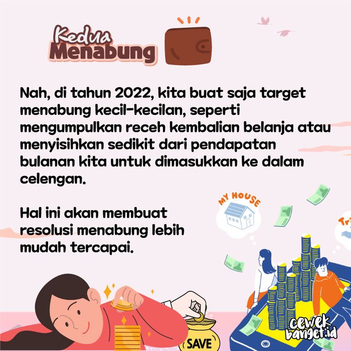 Resolusi Tahun 2022: Menabung