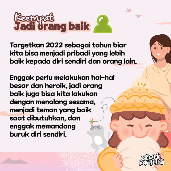 Resolusi Tahun 2022: Jadi Orang Baik