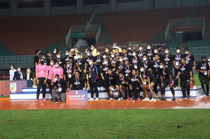 RANS Cilegon FC menjadi juara kedua Liga 2 2021.