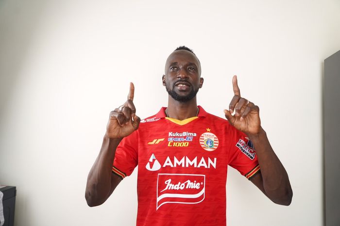 Makan Konate resmi bergabung Persija Jakarta.