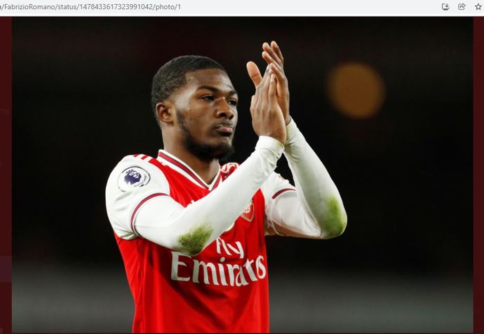 Gelandang kanan Arsenal, Ainsley Maitland-Niles, akan dipinjamkan ke AS Roma selama paruh kedua musim 2021-2022.